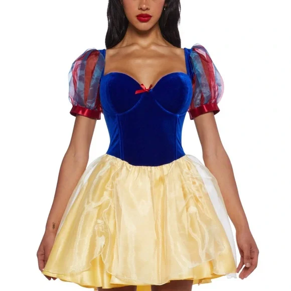 Dolls Kill Trickz N’ Treat Snow White Costume - Picture 1 of 10
